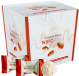 Конфеты вафельные Wufo с цельным миндалем и кокосом 150гр (1) оптом