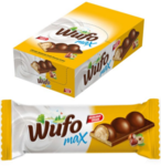 Конфеты вафельные Wufo Мах с ореховым кремом в шоколаде 35гр (24)