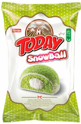 Кекс Today Snowball с фисташкой со сливочной начинкой 35гр (24) оптом