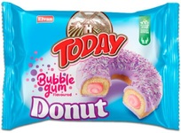Пончик Today Donat в глазури начинка Бабл-гам 40гр (24*6)
