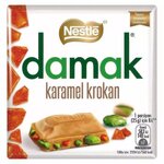 Нестле шоколадная плитка Damak Karamel Krokan 60гр (6)