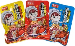 Снек HUANG PENG FEI со вкусом морепродуктов 18гр  бокс (50) оптом