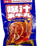 Снек шарики HUANG PENG FEI со вкусом говядины18гр бокс (50) оптом