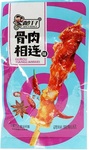 Снек QIAO PI WANG ZI со вкусом мяса 22гр бокс (30) оптом
