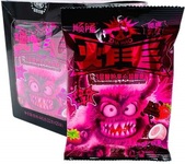 Конфета карамель SHUNLONG SOUR CANDY с кислым вкусом клубники 22гр бокс (20) оптом