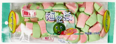 Маршмеллоу со вкусом арбуза Suiyidian 138гр (1) оптом