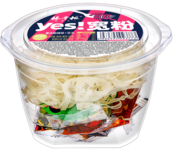 Широкая вермишель YES с острым кислым вкусом Yangzhanggui 156гр (1) оптом