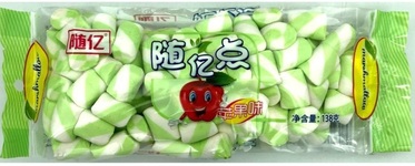 Маршмеллоу со вкусом яблока Suiyidian 138гр (1) оптом