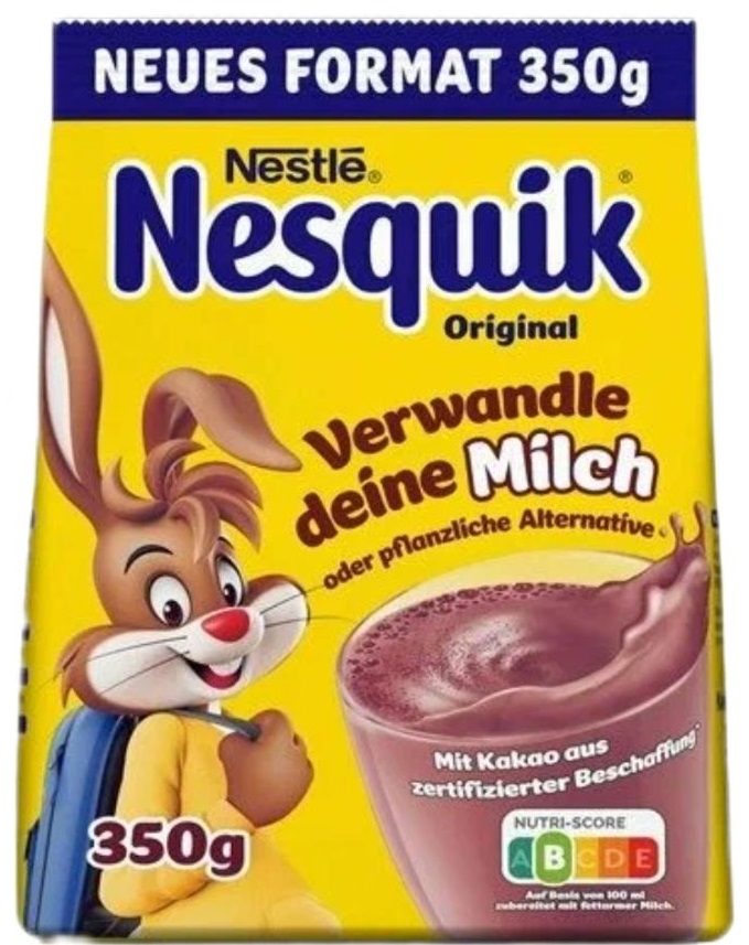 Горячий шоколад Какао Nesquik Оригинал пакет 350гр (14)