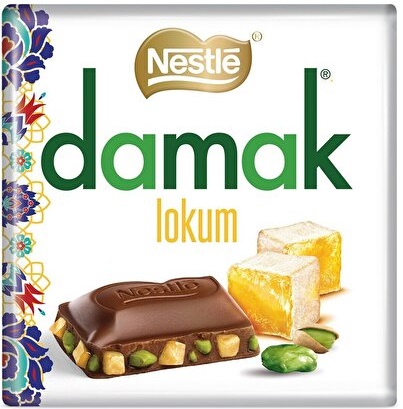 Нестле шоколадная плитка Damak lukum 60гр (6)