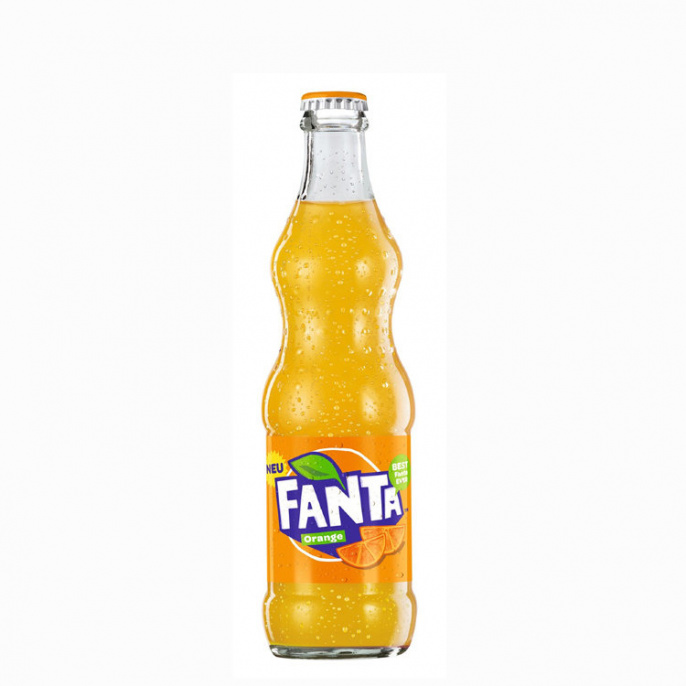 Напиток б/а газированный "Fanta" Orange 0,25 л ст/б (ИРАК)