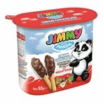 Палочки бисквитные JIMMY с ореховой пастой 52гр (24)*4 9171