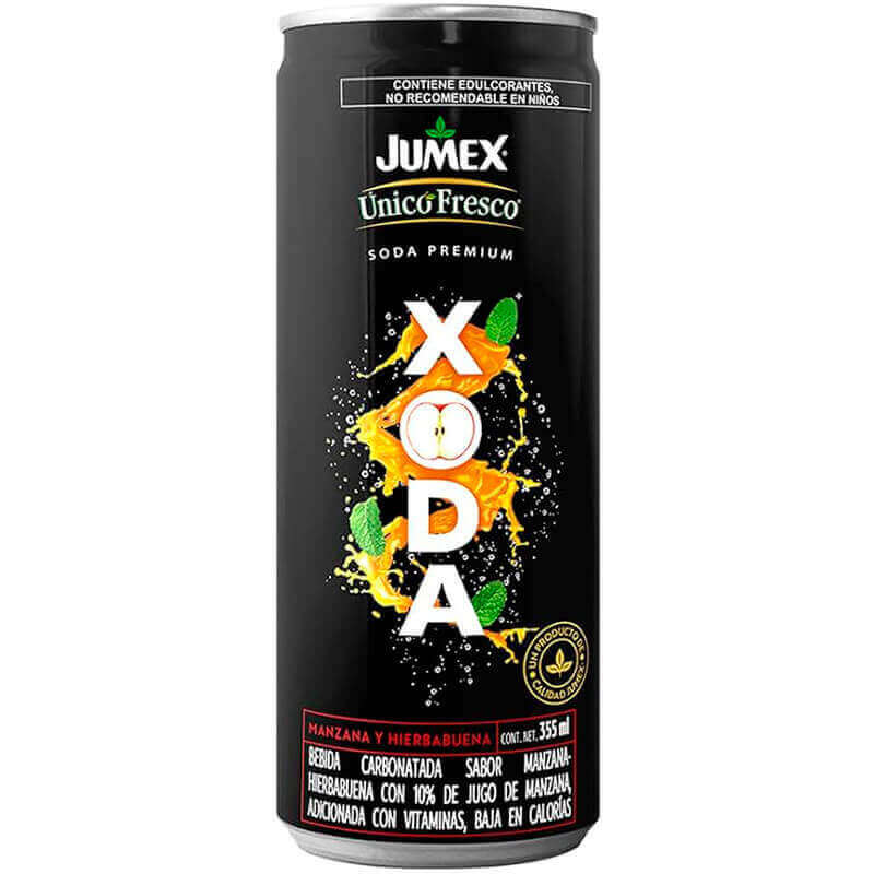 Напиток газированный XODA JUMEX Яблоко 355мл (12) оптом