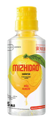 Напиток б/а негазированный Мёд+Помело "Mizhidao", 0,450 л пэт
