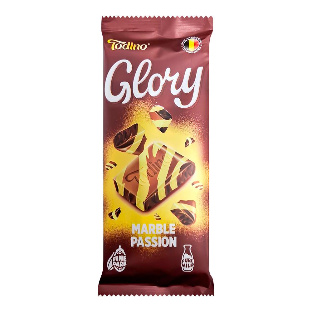 Todino Glory мраморный шоколад (темный и белый) 75г (24X6)