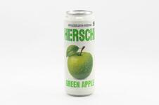 Напиток безалкогольный газированный HERSCHI GreenApple со вкусом Яблока ж/б, 450 мл
