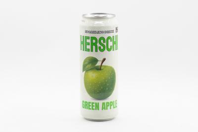 Напиток безалкогольный газированный HERSCHI GreenApple со вкусом Яблока ж/б, 450 мл оптом