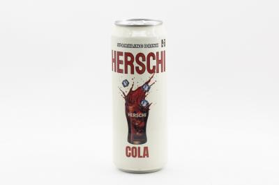 Напиток безалкогольный газированный HERSCHI Cola со вкусом Колы ж/б,450 мл