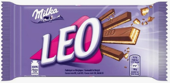 Milka Leo (Шок. вафли Милка Лео) 33,3г (32)*6