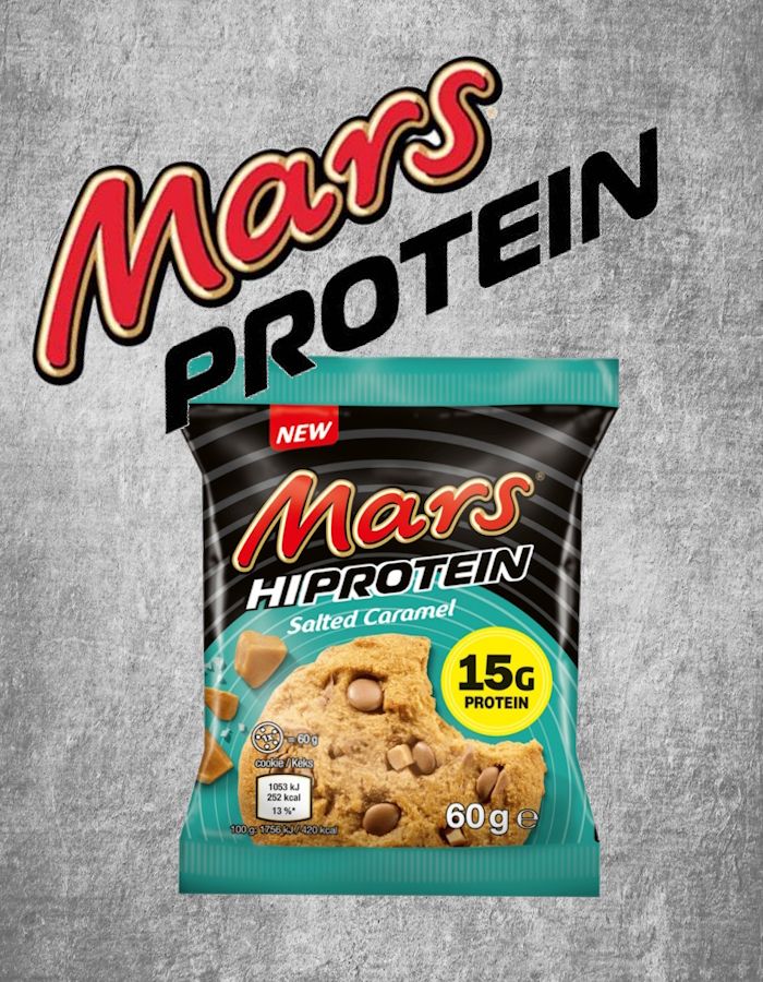 Печенье протеиновое Mars Salted Caramel (Марс Соленая карамель) 60г (12)*4