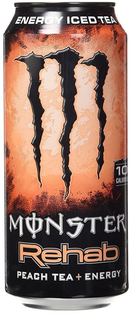 Энерг. напиток Monster Rehab Peach Tea (Монстр Рехаб Персиковый чай) 500мл (12)