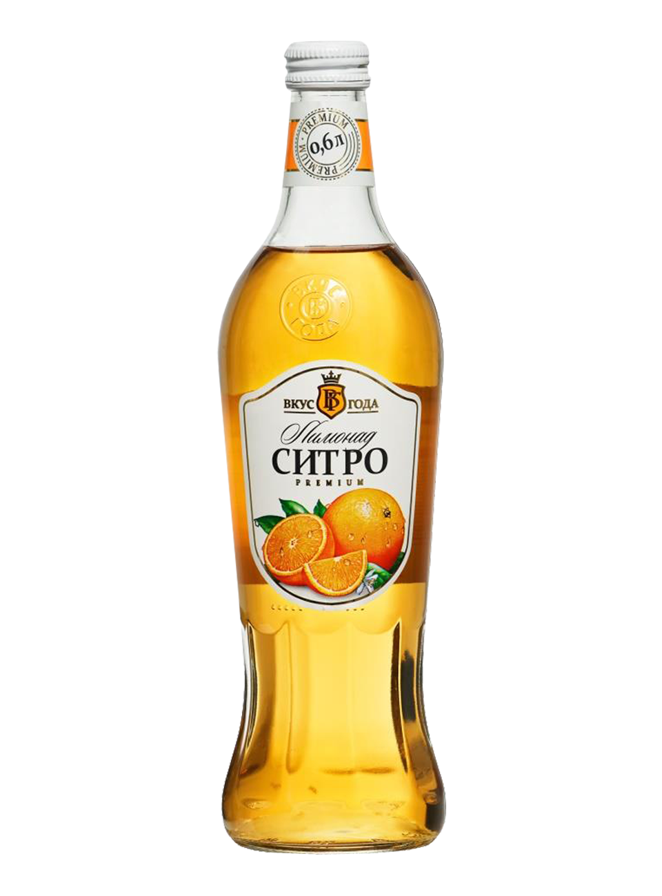 Напиток безалкогольный сильногазированный "Лимонад со вкусом Дюшес" ТМ Вкус Года 0,6 л