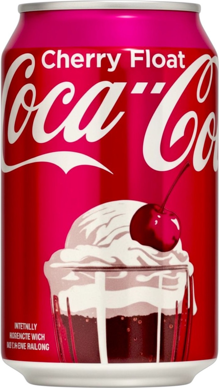 Coca Cola Cherry Float (Кока Кола Черри Флот) 330мл (24) оптом
