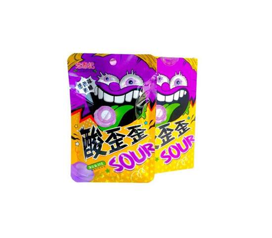 Карамель леденцовая HONG TAI KEEFOODS со вкусом винограда, бокс 400г (20г*20 упак)